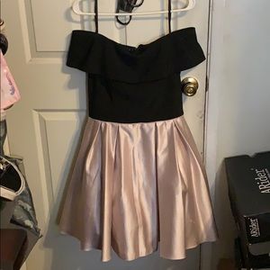 Black, Rose gold Dress